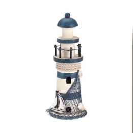 Lighthouse round 23x8x8cm