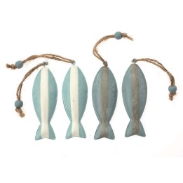 Fishes 4pcs 9,5x2,3x1,3cm