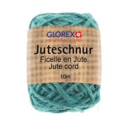 Juteschnur 10m türkis