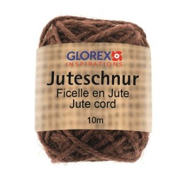 Juteschnur 10m braun