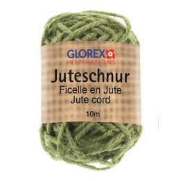 Juteschnur 10m hellgrün