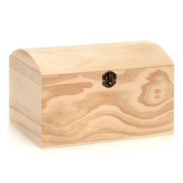 Schatztruhe aus Holz 26x17,5x16cm