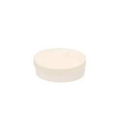 Spandose oval aus Holz 55x85mm H:30mm