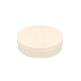Boîte copeaux ovale 85x105mm H35mm, FSC