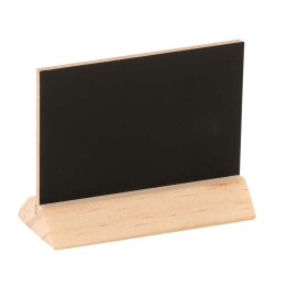 Mini Tischtafel aus Holz, 7,5x2x6cm