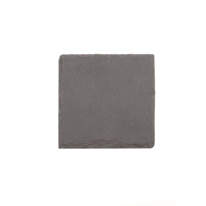 Ardoise, carré 10x10x 0,5cm 1pce