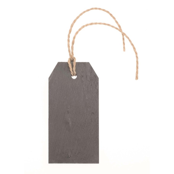 Schiefertafel mit Papierkordel 10x5x0,5cm 1 Stück