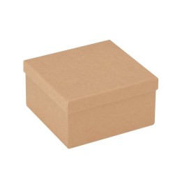 Quadratbox aus Pappe 125x125x65mm