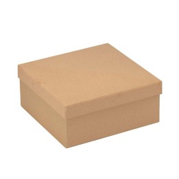 Quadratbox aus Pappe 205x205x90mm