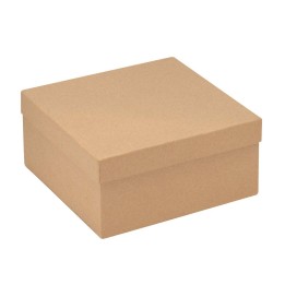 Quadratbox aus Pappe 235x235x110mm