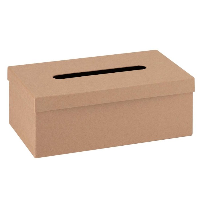 Kosmetiktücherbox aus Pappe 250x140x90 mm