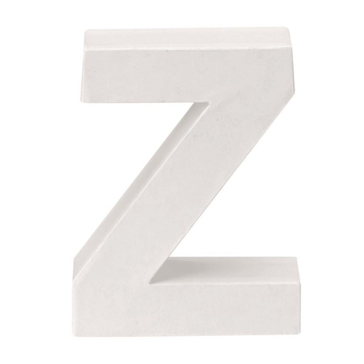 Cardboard letter Z 10x3,5cm FSC Mix