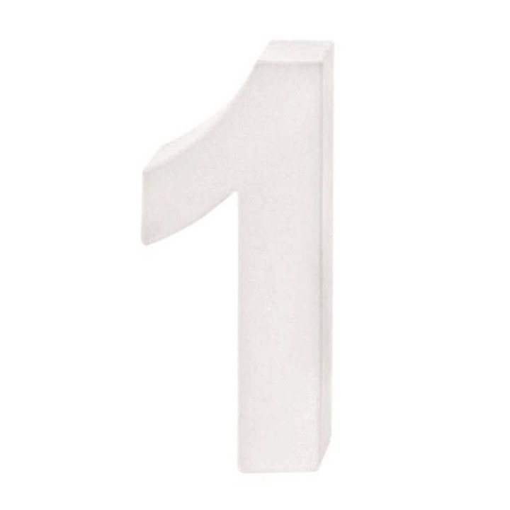 Cardboard number 1 10X3,5cm FSC Mix