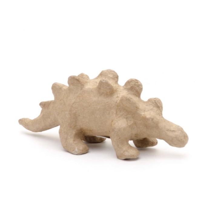Stegosaurus en carton 18x8x6 cm