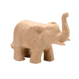 Cardboard elephant 21x17x12 cm