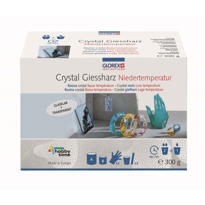 Crystal-Giessharz 300g Niedertemperatur