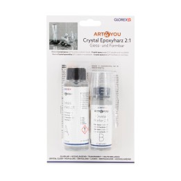 Crystal Epoxyharz 2:1 180ml 120+60ml