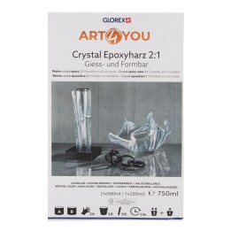 Crystal Epoxyharz 2:1 750ml 500+250ml