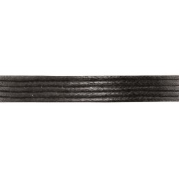 Baumwollkordel 1mm/5m schwarz