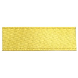 Ruban satin 3mm 10m jaune