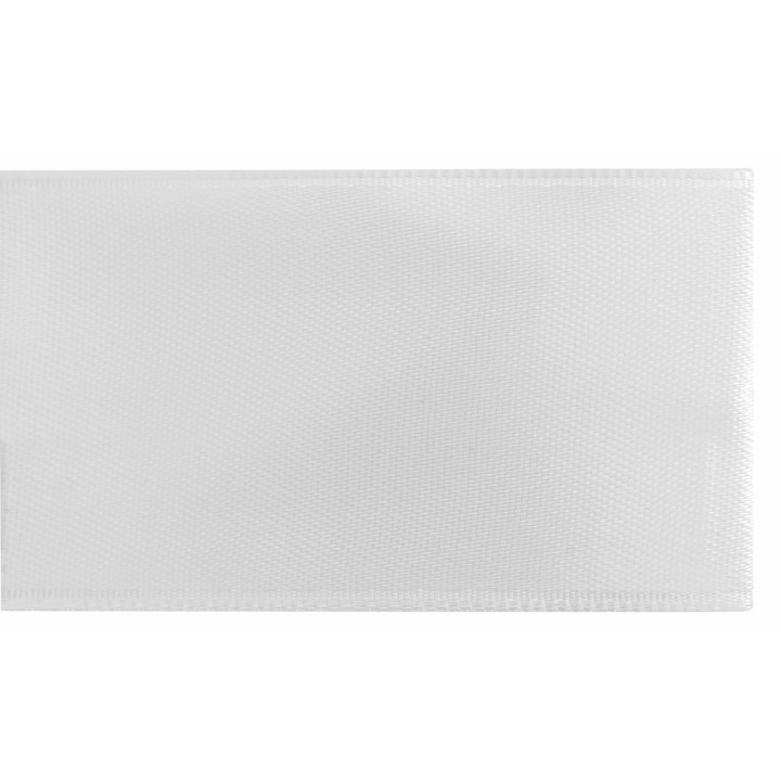 Satin Band 6mm 10m weiss