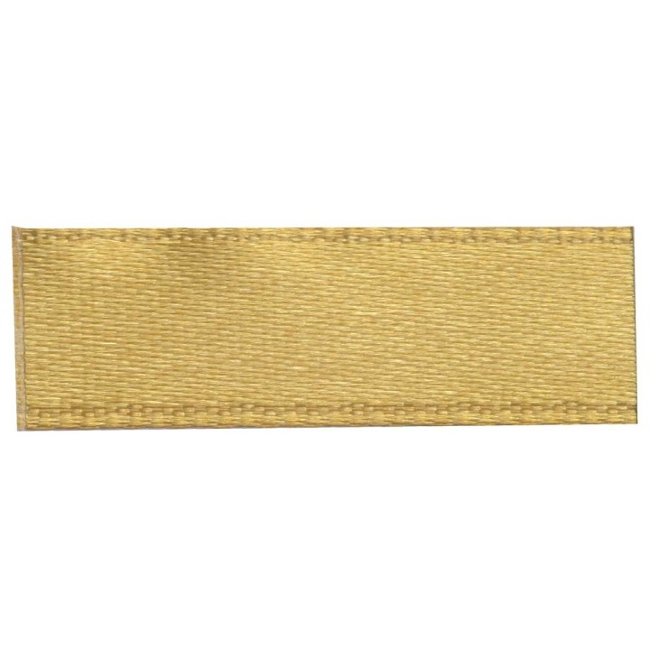 Satin Band 6mm 10m gold