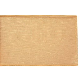 Organza ribbon 10mm 10m light brown