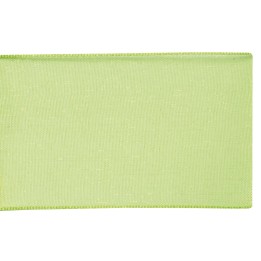 Organza ribbon 10mm 10m light green