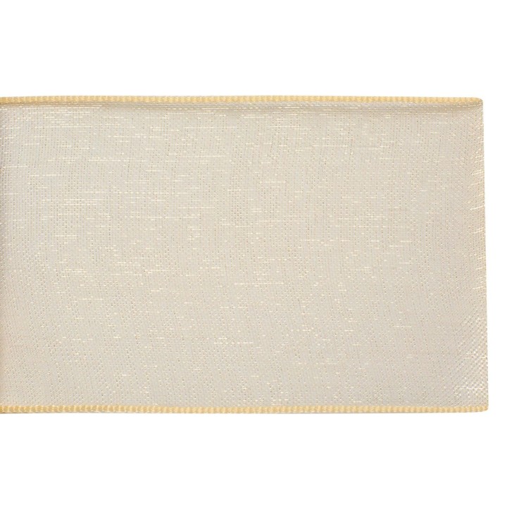 Organza Band 10mm 10m creme