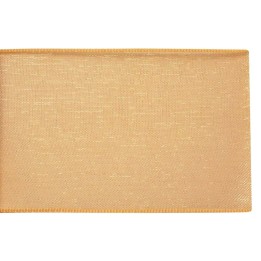 Organza Band 25mm 5m hellbraun