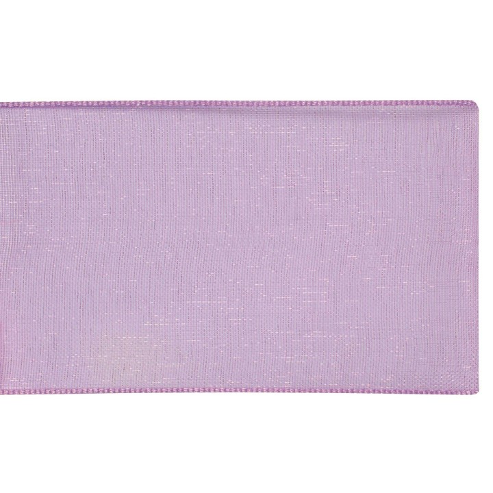Organza Band 25mm 5m lila