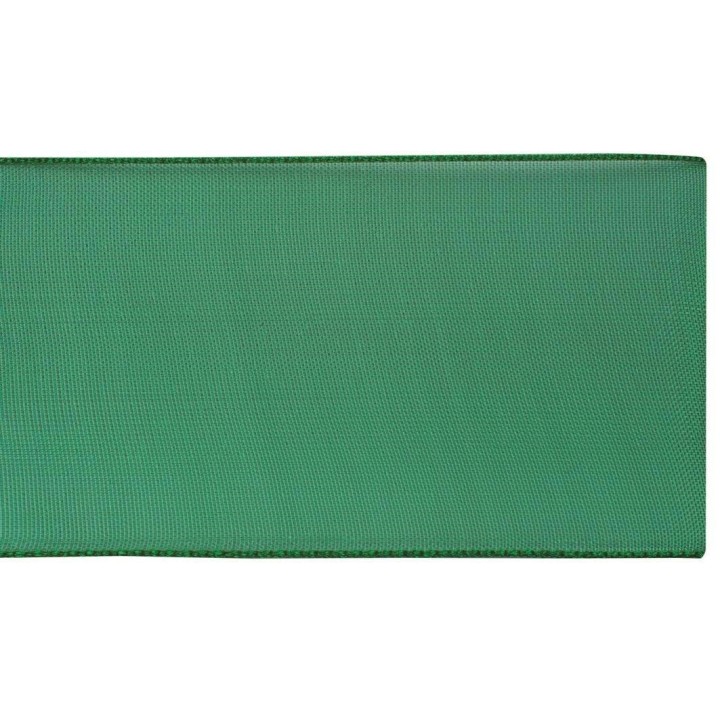 Organza Band 38mm 5m dunkelgrün