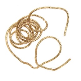 Bouillon goldfarben 1,5mm 3,5m (7x50cm)