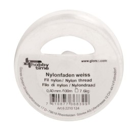 Nylonfaden weiss 0,40mm 100m
