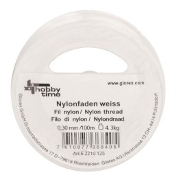 Fil nylon 0,30mm 100m