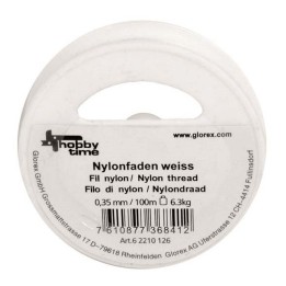 Fil nylon 0,35mm 100m