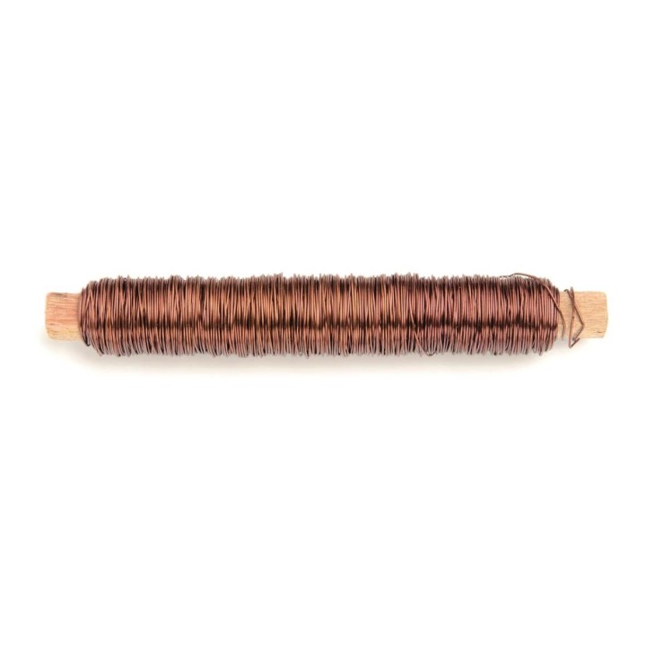 Wickeldraht braun 0,5mm ca. 50m 100g
