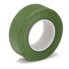 Floristikband grün 25,4mm ca. 28m