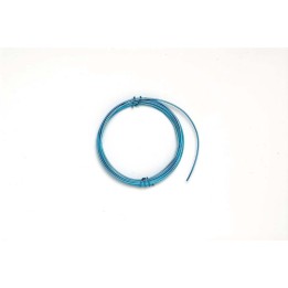 Fil déco alu 2mm 2m turquoise