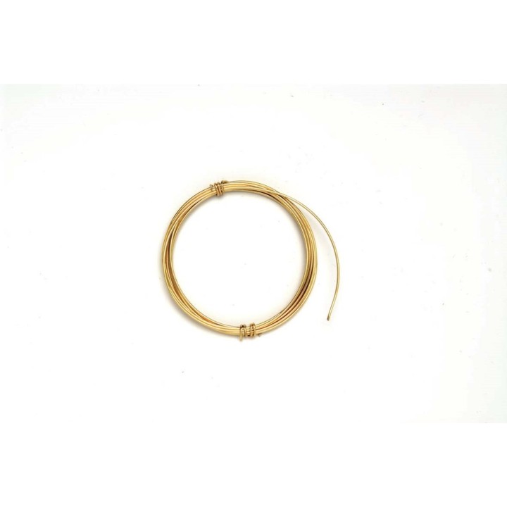 Deko Aludraht 2mm 2m goldfarben