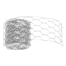 Alu-Geflechtdraht 5cm x 2m silberfarben
