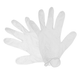 Vinylhandschuhe 10 Stück, latexfrei, puderfrei
