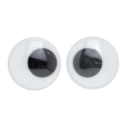 Wackelaugen 20mm rund 10 Stück