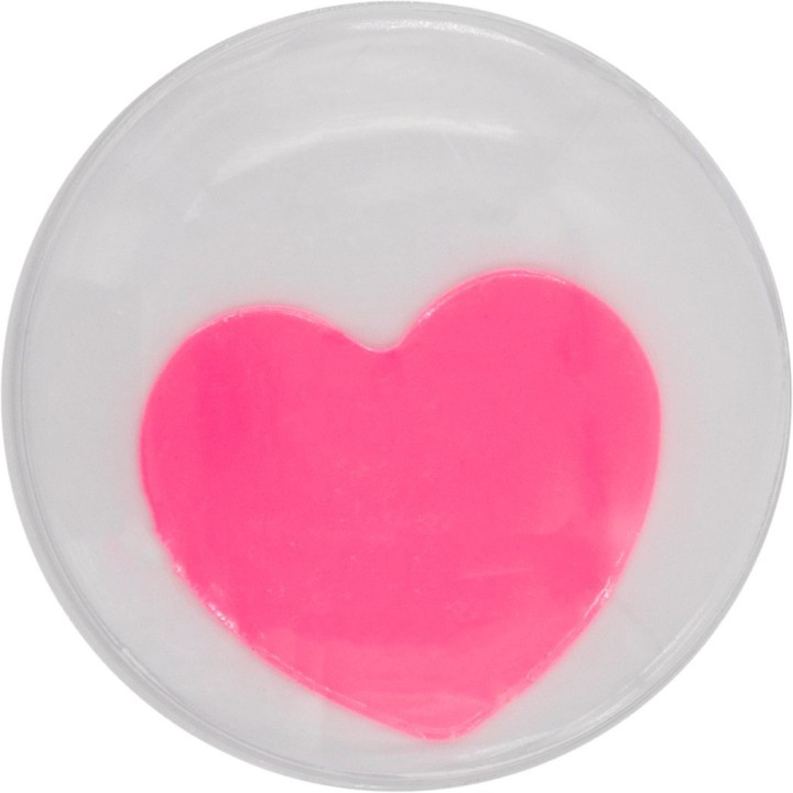 Yeux mobiles coeur, 4pcs rose 35mm autocollant