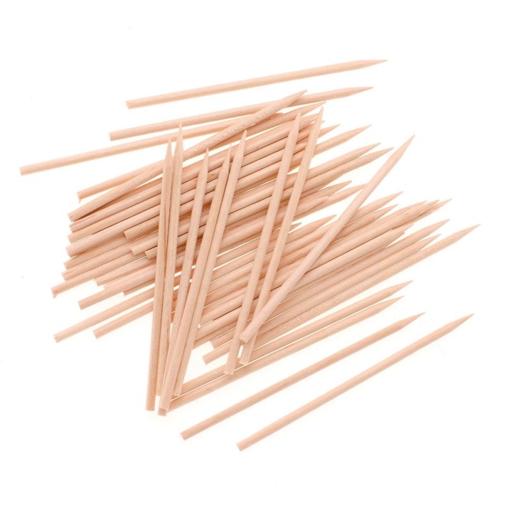 Tiges en bois Ø 2,5mm, 7cm 75pcs