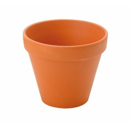 Tontopf terracotta 10cm 1 Stück mit EAN