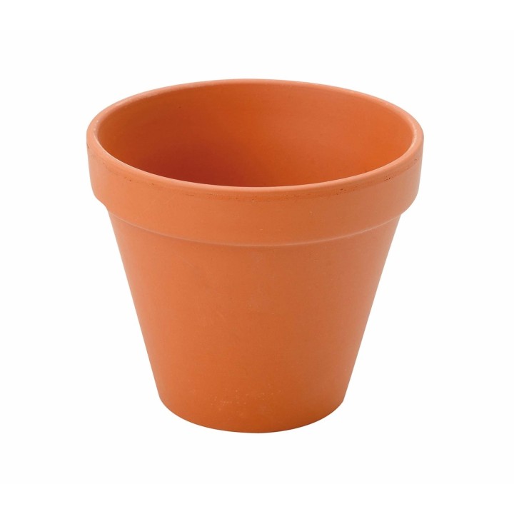 Tontopf terracotta 12cm 1 Stück mit EAN