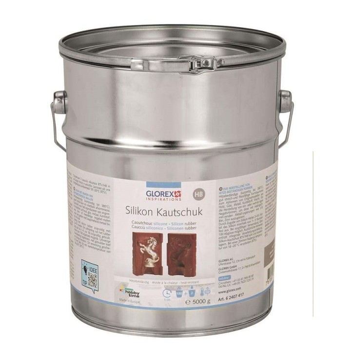 Silikon-Kautschuk HB 5kg zur Herstellung von hitzebeständigen Formen