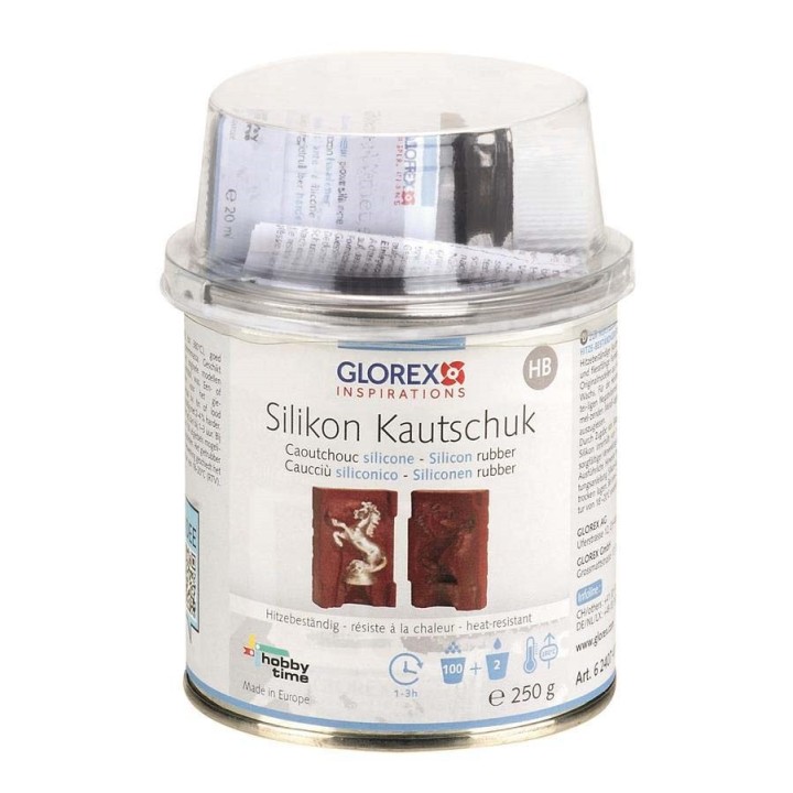Silikon-Kautschuk HB 250g zur Herstellung von hitzebeständigen Formen