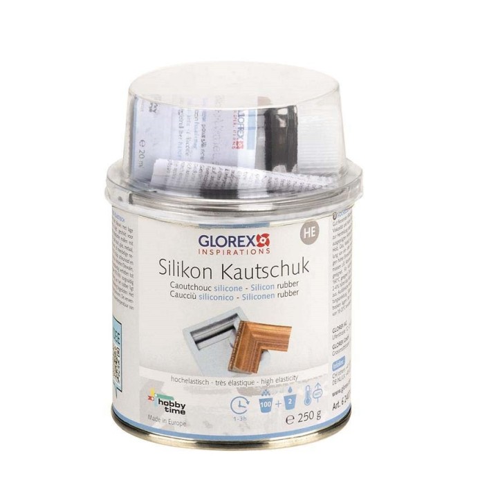 Caoutchouc silicone HE 250g très élastique